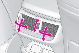 Lexus ES. Using the air conditioning system