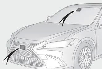 Lexus ES. Using the driving support systems
